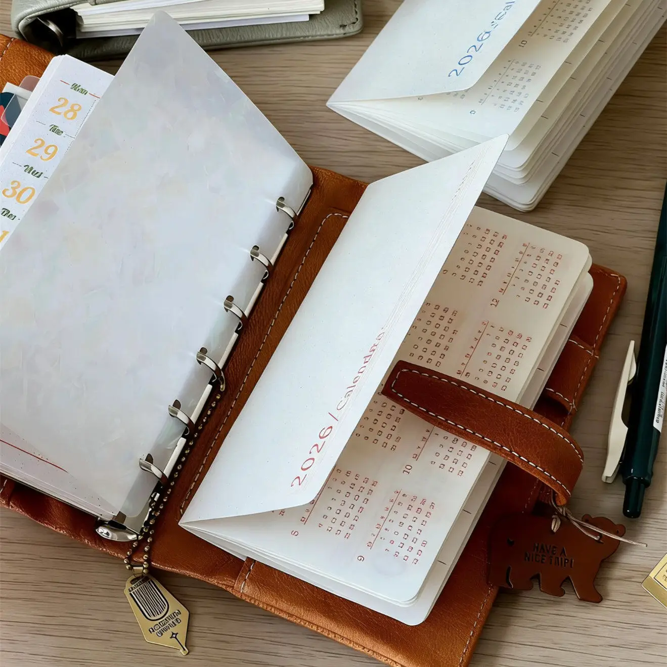 Mini Libreta de Ahorros 2026, Calendario Mensual, Diario de Autodisciplina, Planificador, Cuaderno de Control de Progreso