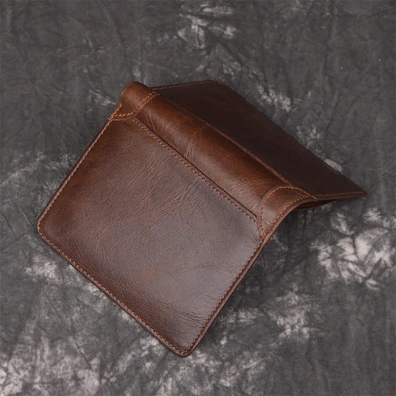 WERLLANDS Vintage Distressed Style PU Leather Multi-Color Short Wallet Card Holder