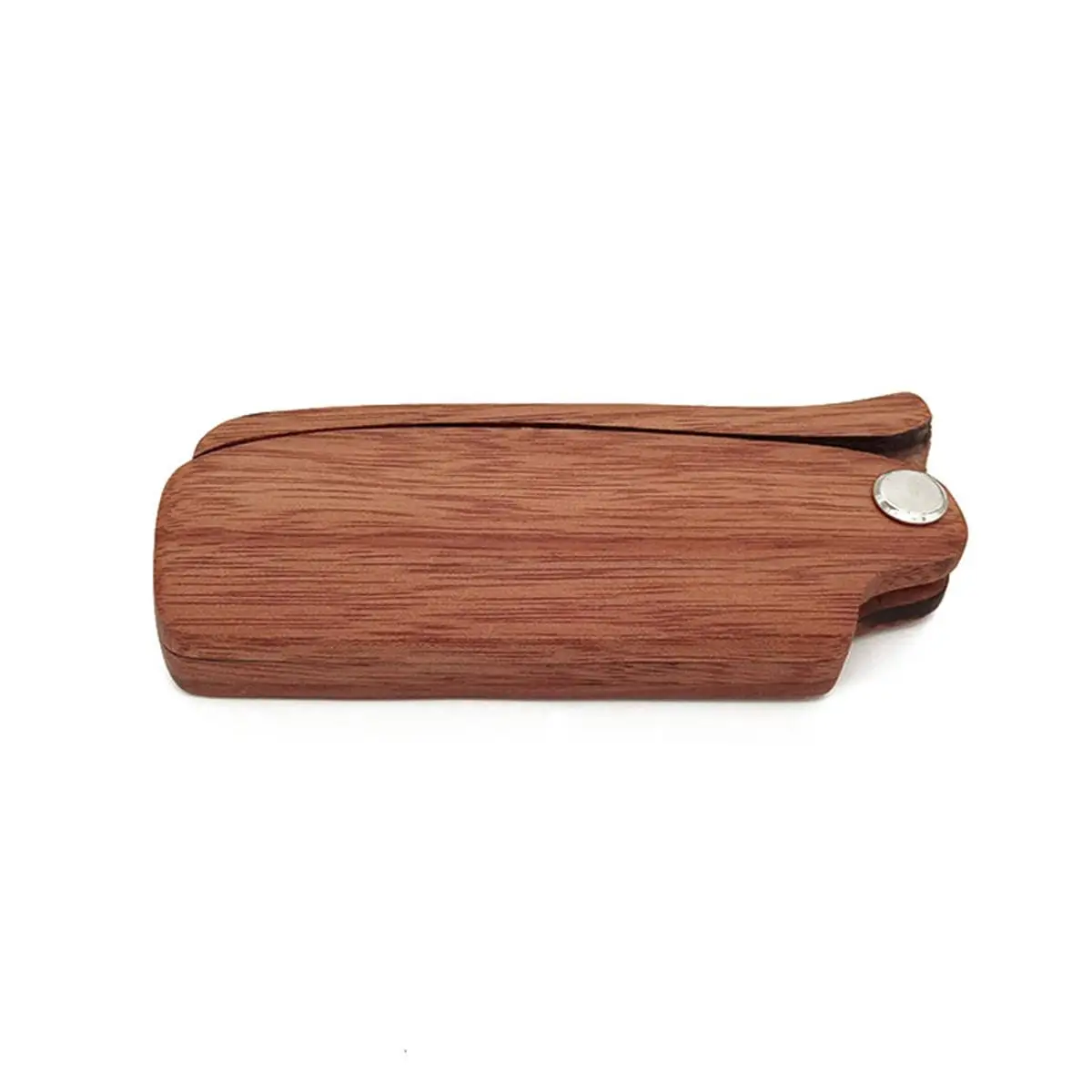 

Wooden Comb Natural Beard Travel Fine Hair Brush Portable Daily Use Anti Static Practical Folding Design Space Saving Male Long