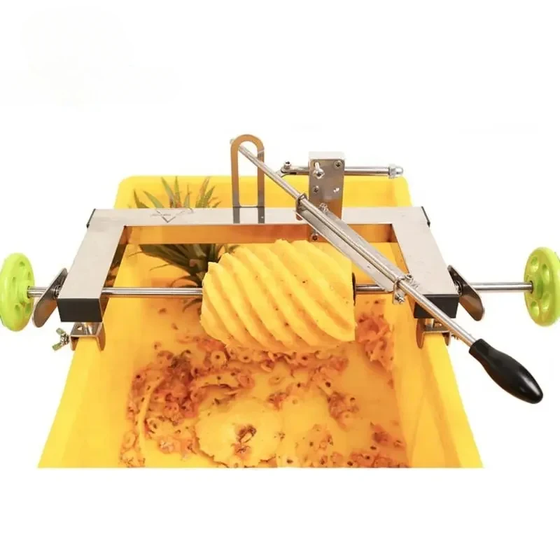 Manual Pineapple   Removal Peeling Machine