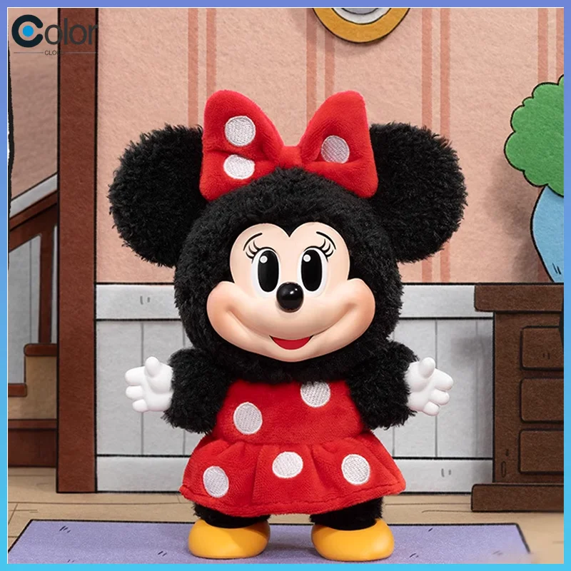

Mickey Family'S "Cute Together" Series Of Pendants Vinyl Doll Blind Boxes Model Figurines Keychains And Holiday Gifts