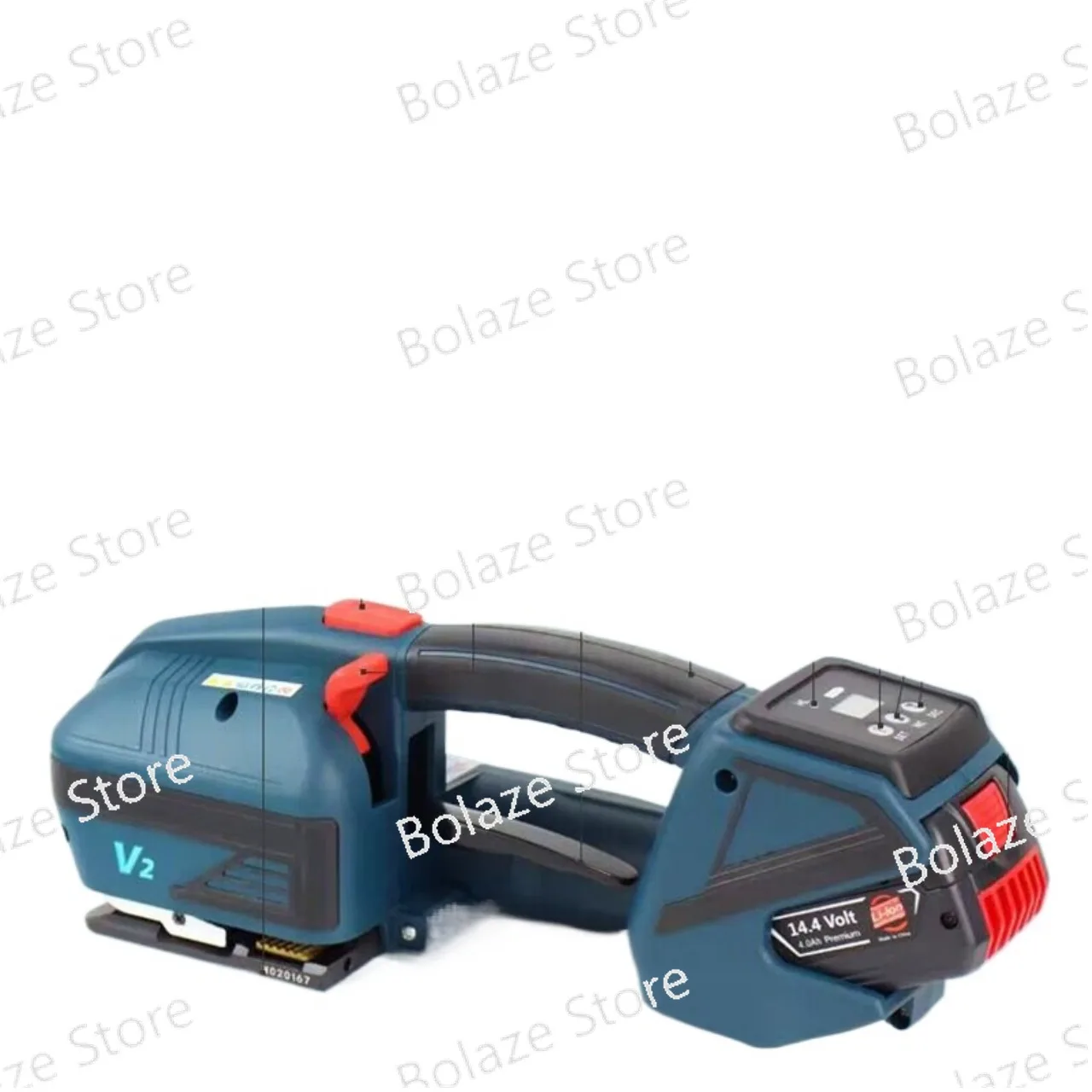 Applicable to 13-16mm PET/PP hot melt baler belt packaging tools Portable electric baler V2 electric strapping machine