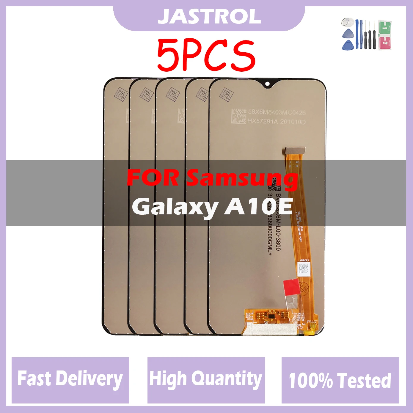 

5Pcs/Lot AAA+ LCD For Samsung Galaxy A10E A102 SM-A102U SM-A102F/DS LCD Display With Frame Touch Screen Digitizer Assembly