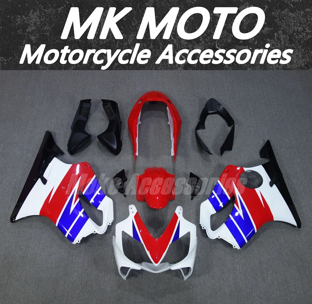 

Moke moto Motorcycle Fairings Kit Fit For Cbr600f F4i 2004 2005 2006 Bodywork Set High Quality ABS New Black Red Blue White