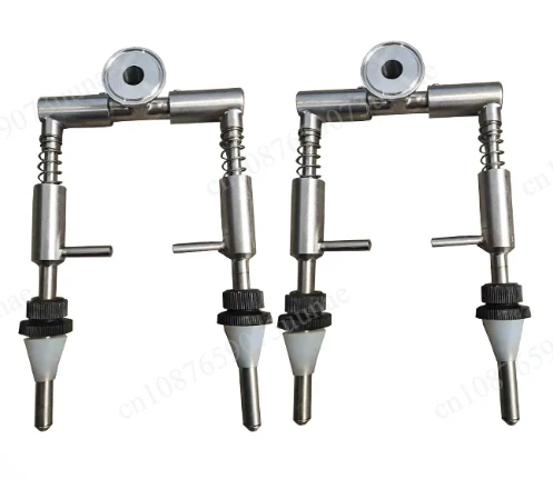 Precision 304 Stainless Steel Gravity Filling Nozzle Head, Replacement Spout for Liquid Filler Machine & Patching Equipment