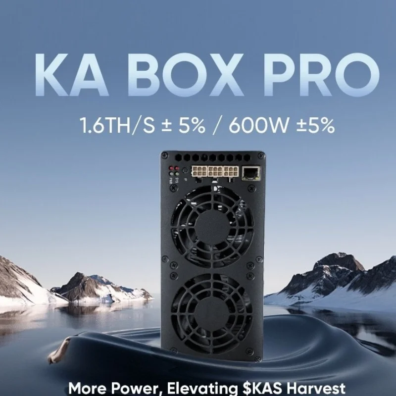 

Jinbei Goldshell KA BOX pro Computing Server Enterprise Grade High Speed 1.6TH/s 600W