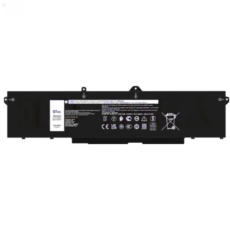 9JRV0 8509mAh Laptop Battery for Dell Precision 15 3561/3571 Lithium Rechargeable Battery