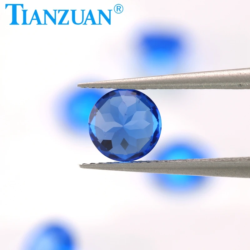 Blue Color Round Sh…