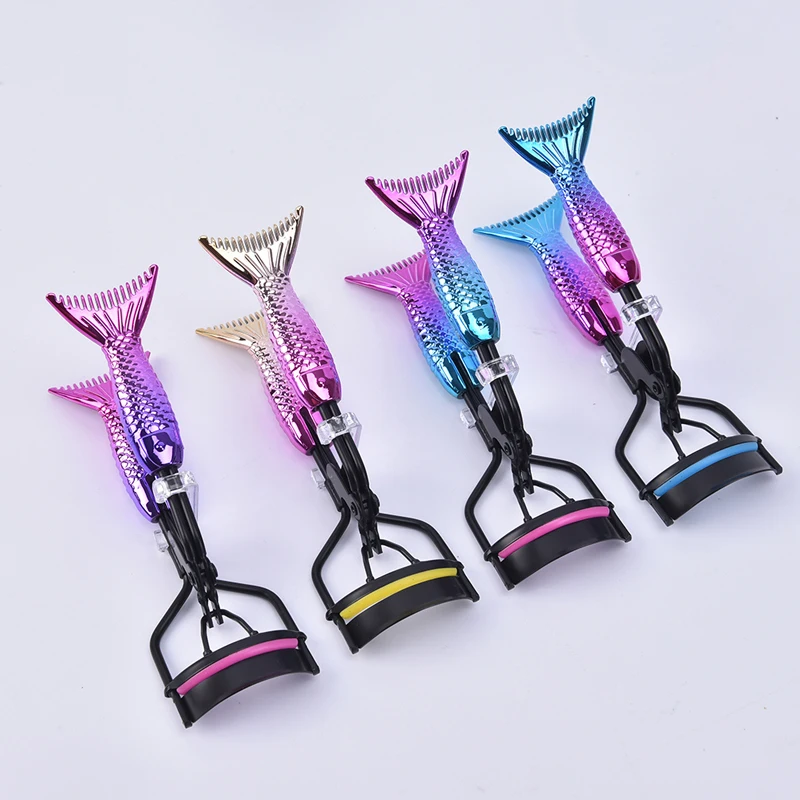 1Pc Kam Wimperkruller Professionele Wimperkruller Vouwen Valse Wimpers Auxiliary Wimper Curling Clip Kleine Makeup Tools