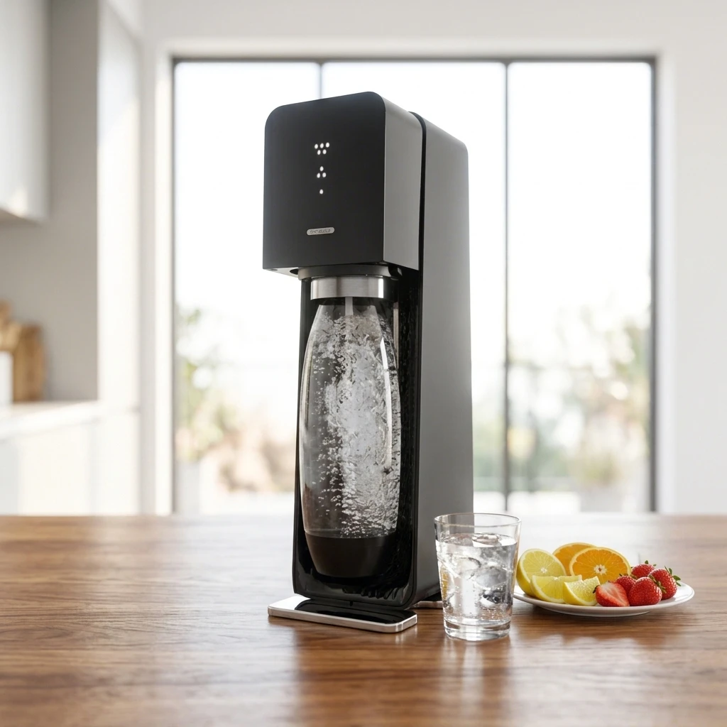 

Household Sparkling Water Maker With Intelligent Led Display Fast Cooling Soda Machine for Daily Use