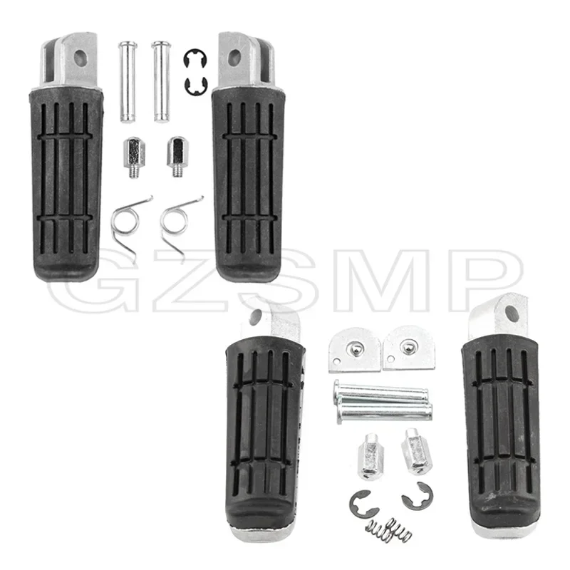 Front Rear Footrests Foot pegs For Yamaha YAMAHA BT1100 Fazer 700 FJ1200 FJR1300 FZ1 FZ6 FZ6R FZR600 FZS600 XJ600