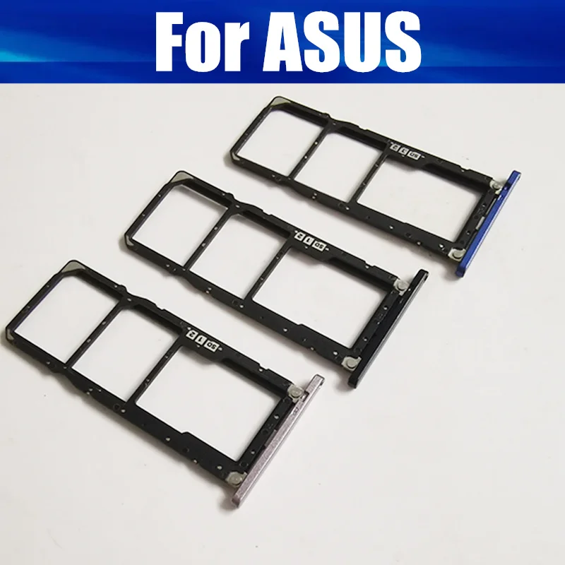 

Sim Card Tray For Asus Zenfone Max Pro (M1) ZB601KL ZB602KL Micro SIM SD Reader Card Slot Holder Adapter Replacement Repair Part