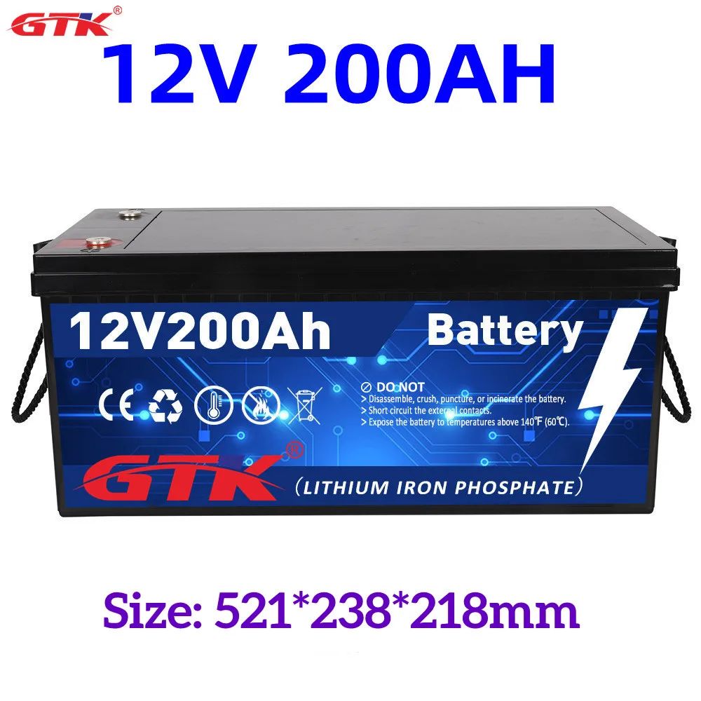 GTK 12V 6AH 20AH 30AH 50AH 100AH 200AH 300AH リチウムリン酸鉄