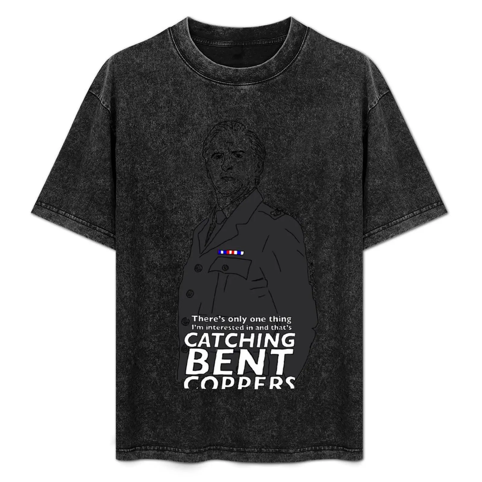 

Hastings Line of Duty T-Shirt Trendy Print Short Sleeve T-Shirt