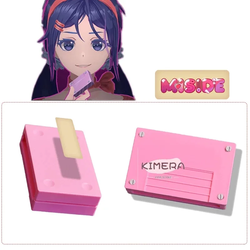 

DY20Crazy Mita Косплей Игра Косплей Шляпа Реквизит для карт MiSide RolePlay Женщины Основной Юндер Хэллоуин Жуткий Мита Вечеринка Dec Аниме St