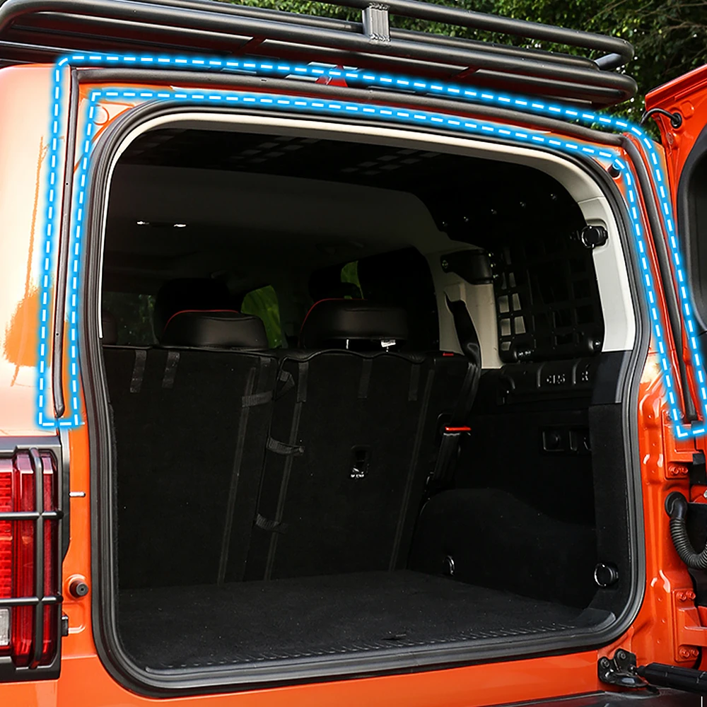 D شكل 5 متر مانع تسرب للباب السير الوقائي المطاط عازل للصوت سيارة سدادة ل VW Volkswagen T4 T5 T6 الناقل Campervan كاليفورنيا #5