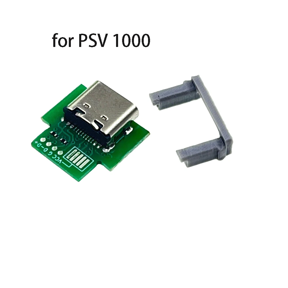 for Sony PSV1000 Charging Port DIY Kits USB C Type C Charging Plug for PSV 1000 Game Controller Power Convert Adapter