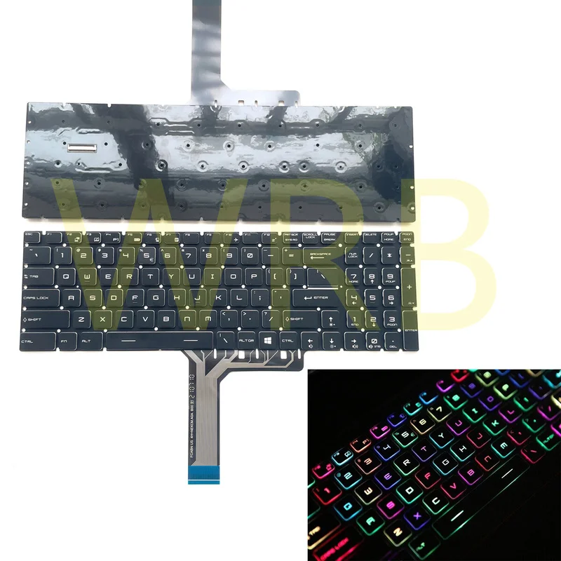 

New Keyboard For MSI GS75 GL75 GE75 GP75 GE65 GP65 GE63 GP63 RGB Backlit