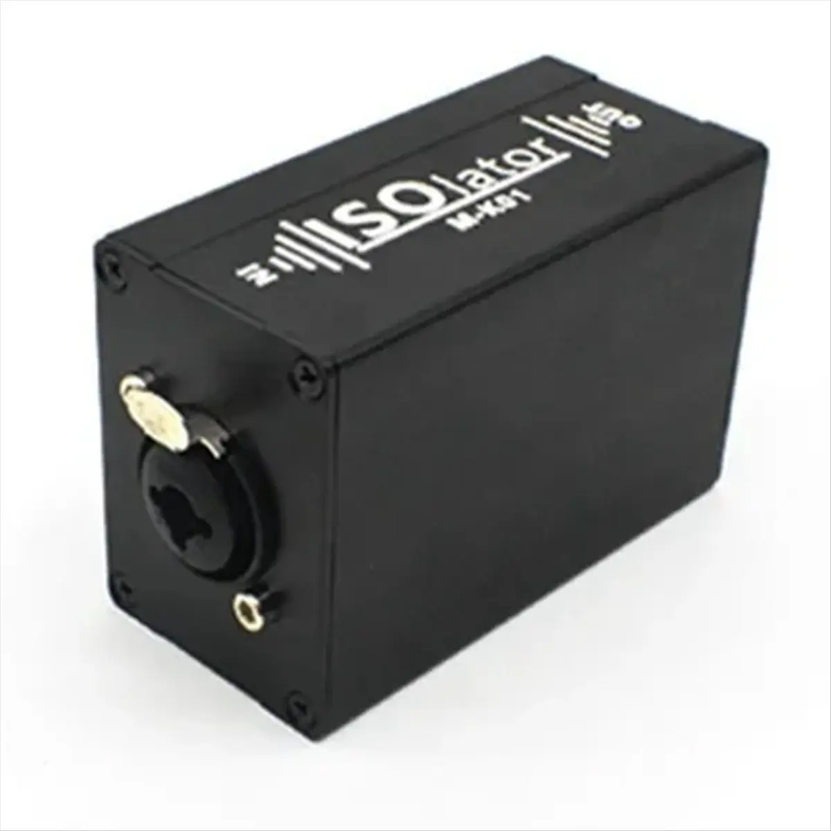 A10I XLR Audio Isolator Noise Reduction Filter Eliminates Current Noise Dual Channel 6.5 XLR Mixer Audio Signal Isolator