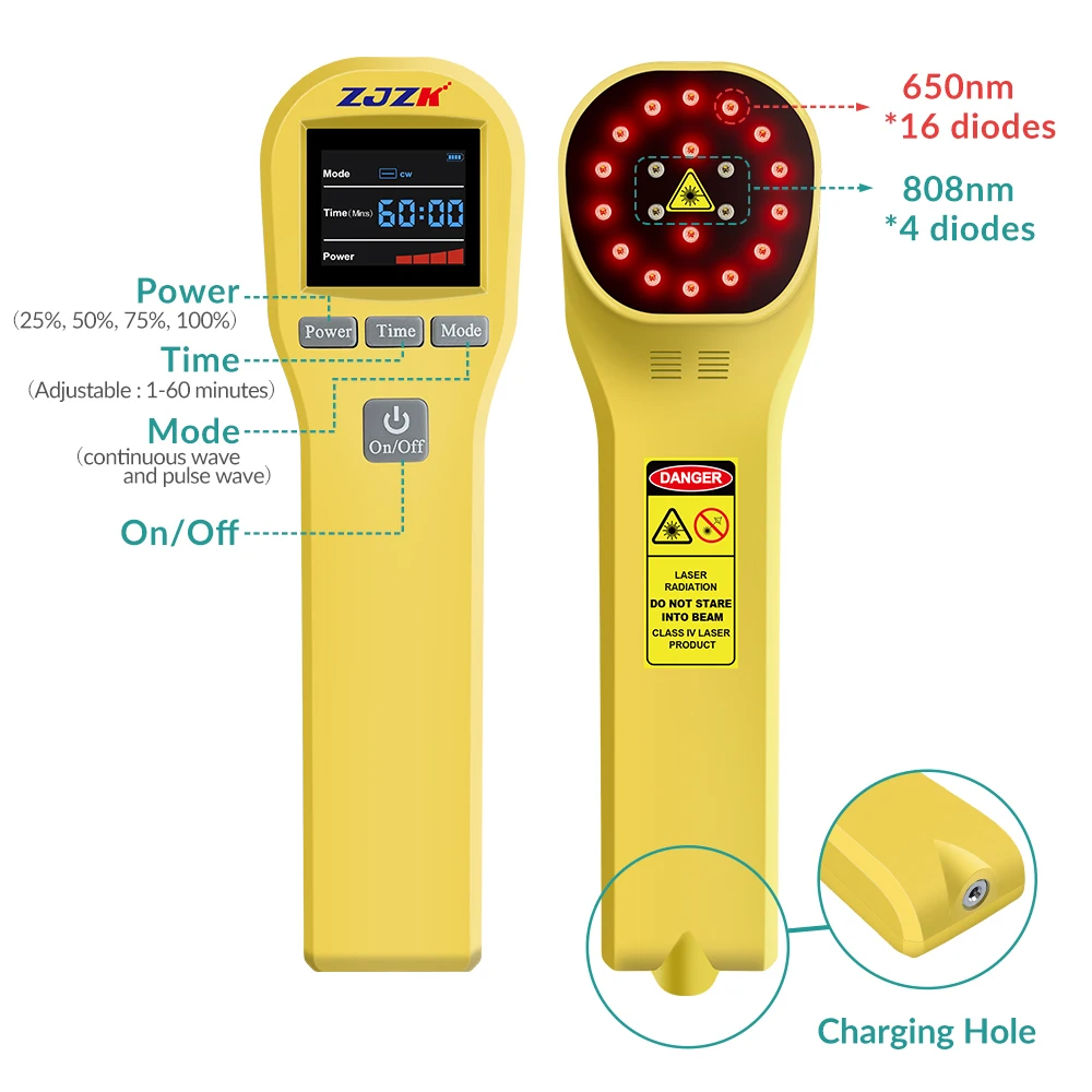 Zjzk-動物用のコールドレーザーセラピーデバイス,ヒーリングダイナミック,レーザー療法,痛みの緩和,犬,猫,馬用のヒップデターコスチューム