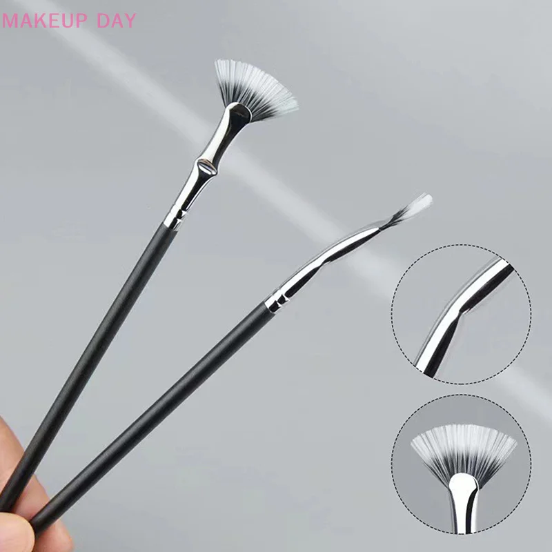 Brosses à cils pliantes en forme d'éventail, brosse à mascara douce, pinceaux de maquillage multifonctions professionnels, outils cosmétiques pour femmes