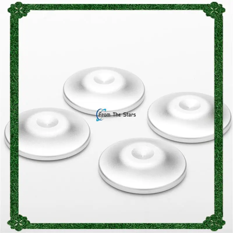 4PCS Amplifier Speaker Feet Spikes Pads Parts Speakers Amplifier Recorder Feet Pad Silver