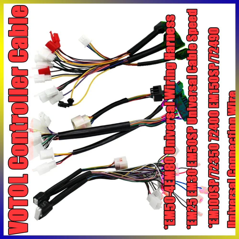 

New VOTOL EM25 EM30 EM50 EM100 EM150 EM50-4 EM80 GTS SP 7235 7255 72350 Electric Scooter controller Cable harness Original Tool