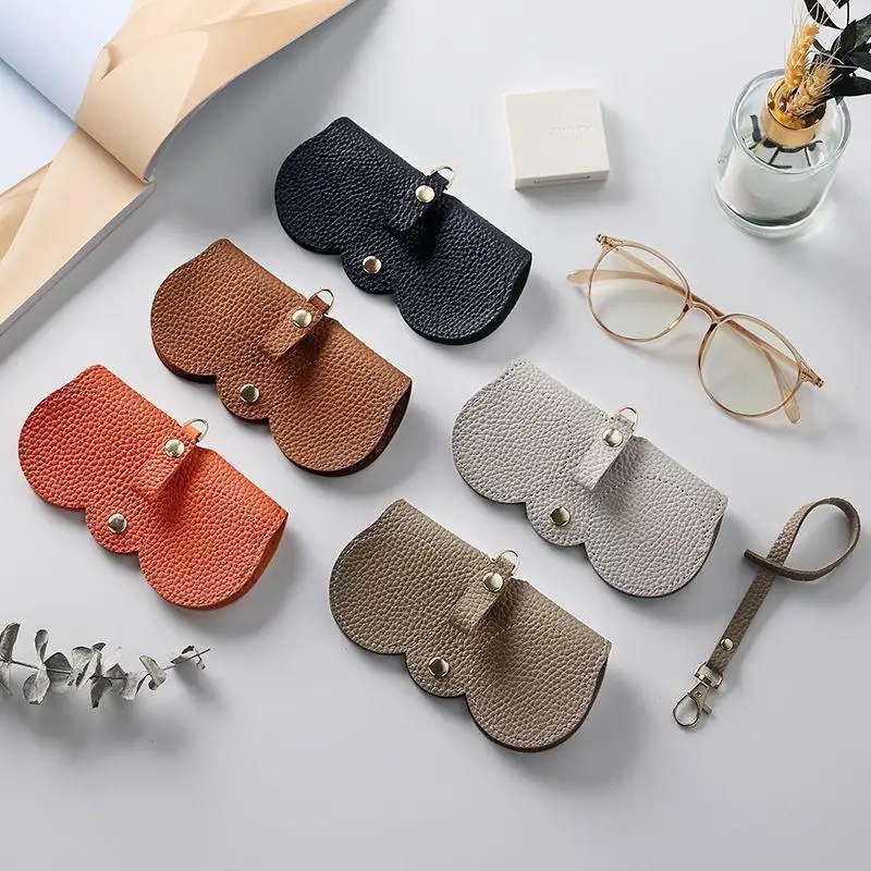 Neue 2/1pc Sonnenbrille tasche tragbare Brillen etui Sonnenbrille Schutzhülle niedlichen Brillen clip Damen minimalist ische Brillen tasche Geschenk