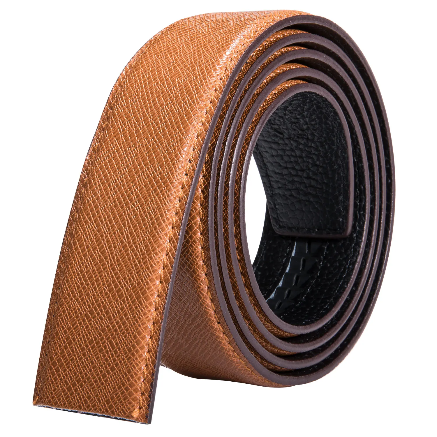 Cinturón marrón Hi-Tie de PY-2036 para hombres para Jeans nuevo amarillo verde azul cuero Jeans cinturones moda Cowboy correa de cuero genuino