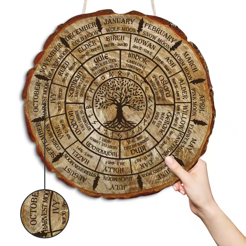 푸토 데코 나무 걸이 장식