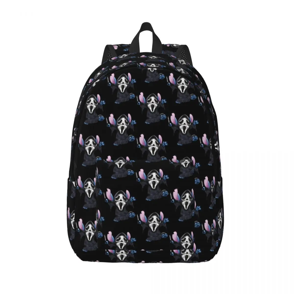 

G-Ghostface Stitch New Fashionable Pattern School Bag Print Lightweight Backpack 15.7in 17.7in