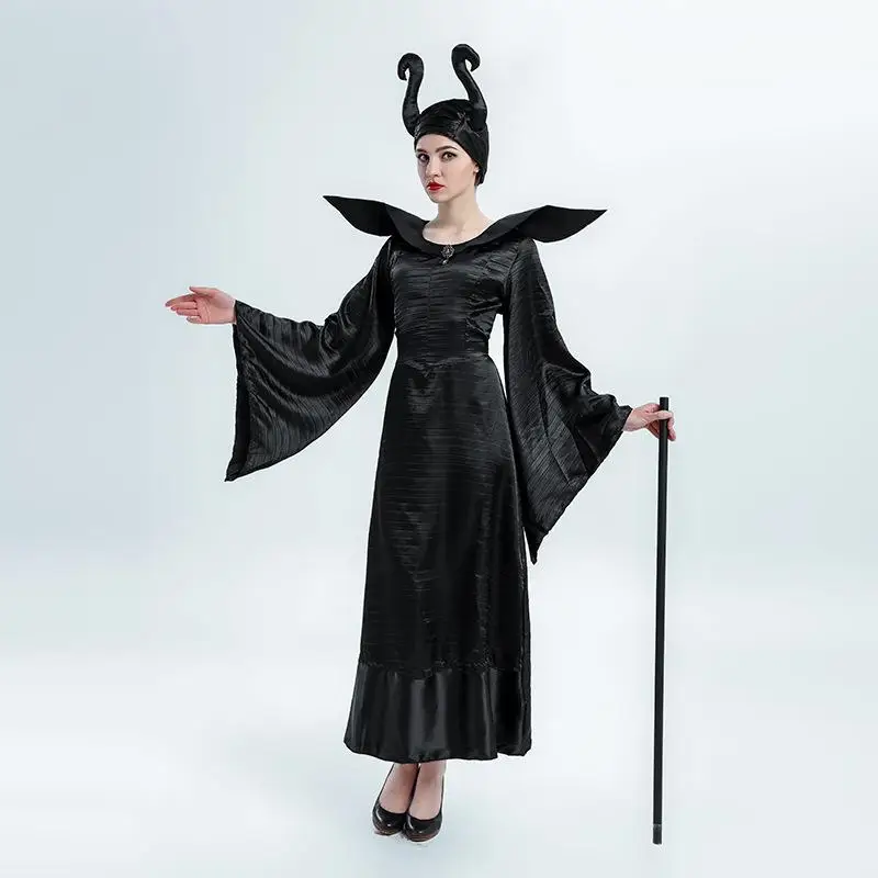 loween Queen Performance Costume Movie S Beau Cosplay Witch Outfit Par Theme Event Women's Fairy T Costume