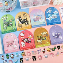 Dibujos Animados Anime Cinnamoroll Melody Kitty Pochacco BADTZ-MARU Mikyo pompurin Little Twin Star Sanrio Series Handbook Sticker