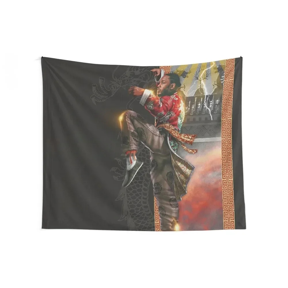 Kung Fu Kenny Tapestry Wall Decoration For Bedroom Carpet On The Wall Decoration For Rooms Tapestry