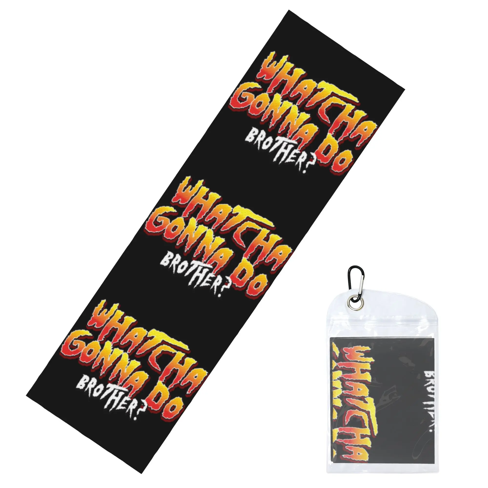 Hulk Hogan American Pro Wrestling Cold Exercise Towel  Yoga And Fitness Running Activities Travelling Swimming Camping Towels
