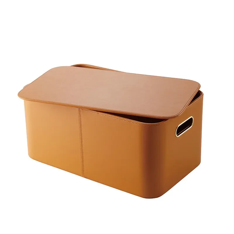 Large Capacity Wardrobe Storage Box With Lid For Clothes Pants Household Organizer Bin Foldable Fabric Container For Closet
