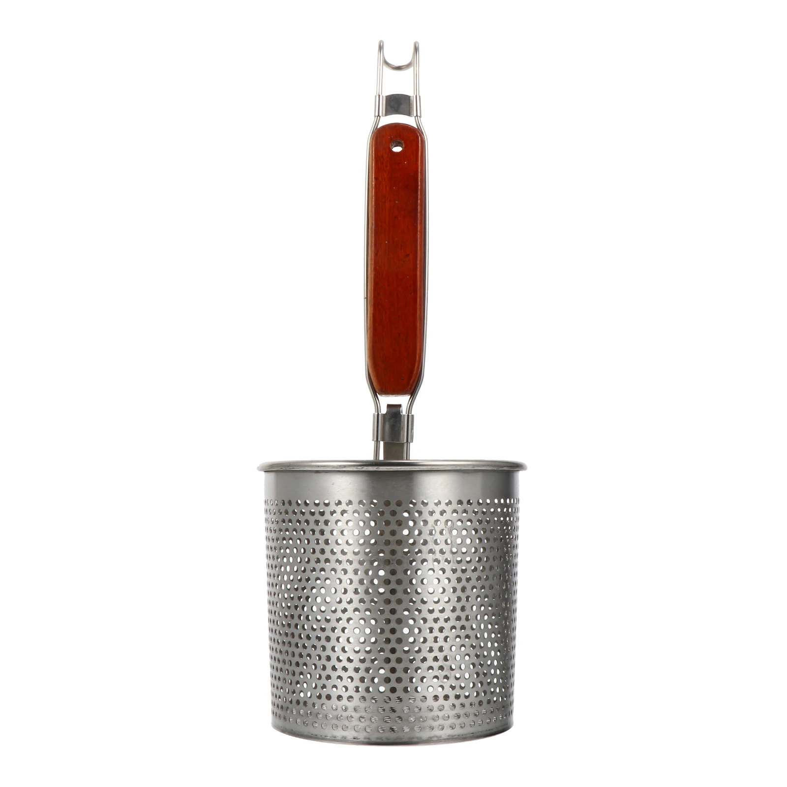 

Stainless Steel Soup Skimmer Frying Strainer Spoon Heat Resistant Ergonomic Handle Oil Water Separator Kitchen Utensil for Food
