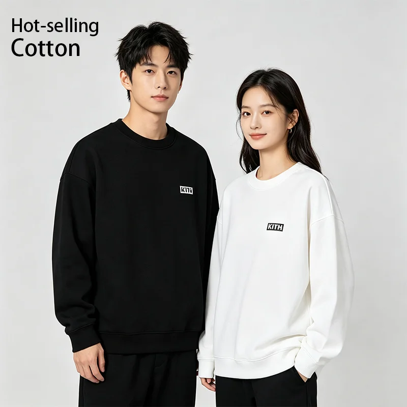 Autumn Winter Japanese Korea Style Hoodie Men Women Letter Embroidery Unisex Sweatshirt Quality Cotton Pullover Casual Cozy Tops