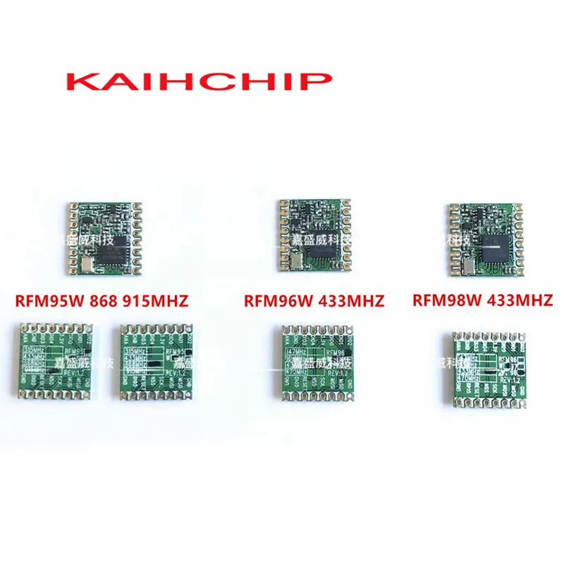 1-10PCS RFM95 RFM95W RFM96W RFM98W LoRa remote wireless transceiver module sx1278