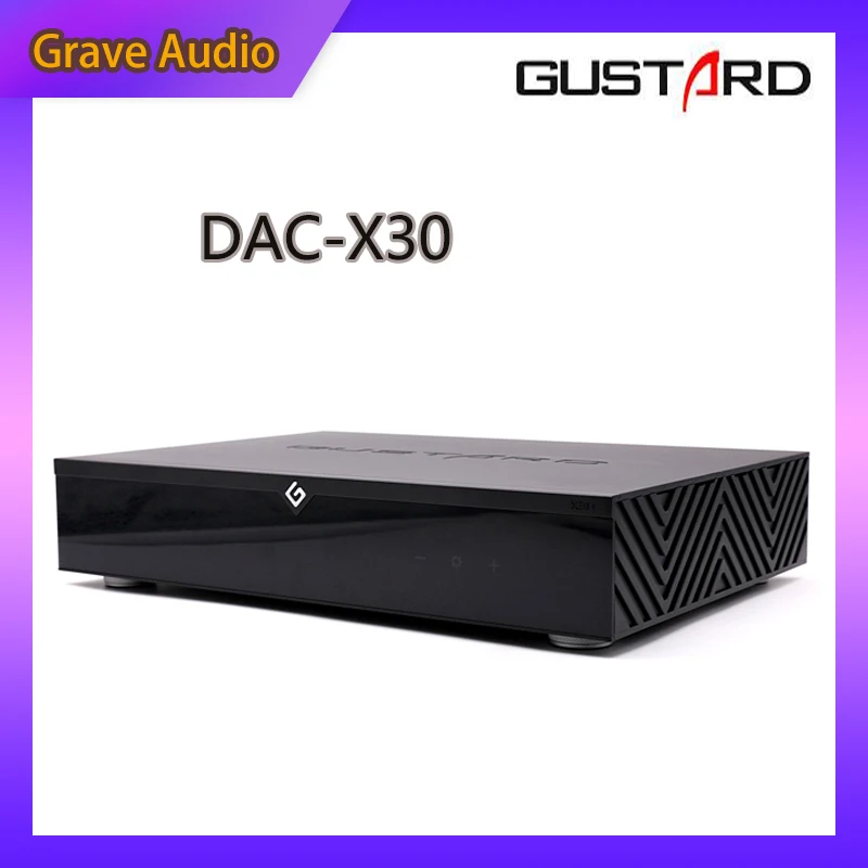 GUSTARD DAC-X30 Bridge Network Streaming Decoder ESS9039SPRO X 4 DAC Support ROON Airplay, UPnP, NAA, Spotify Pre-amplifier