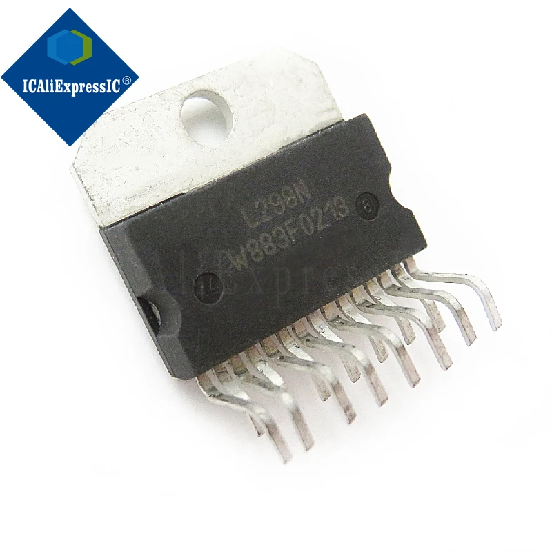 

1piece L298N L298 ZIP-15 Stepper Motor Driver IC/Bridge Driver - Internal Switch