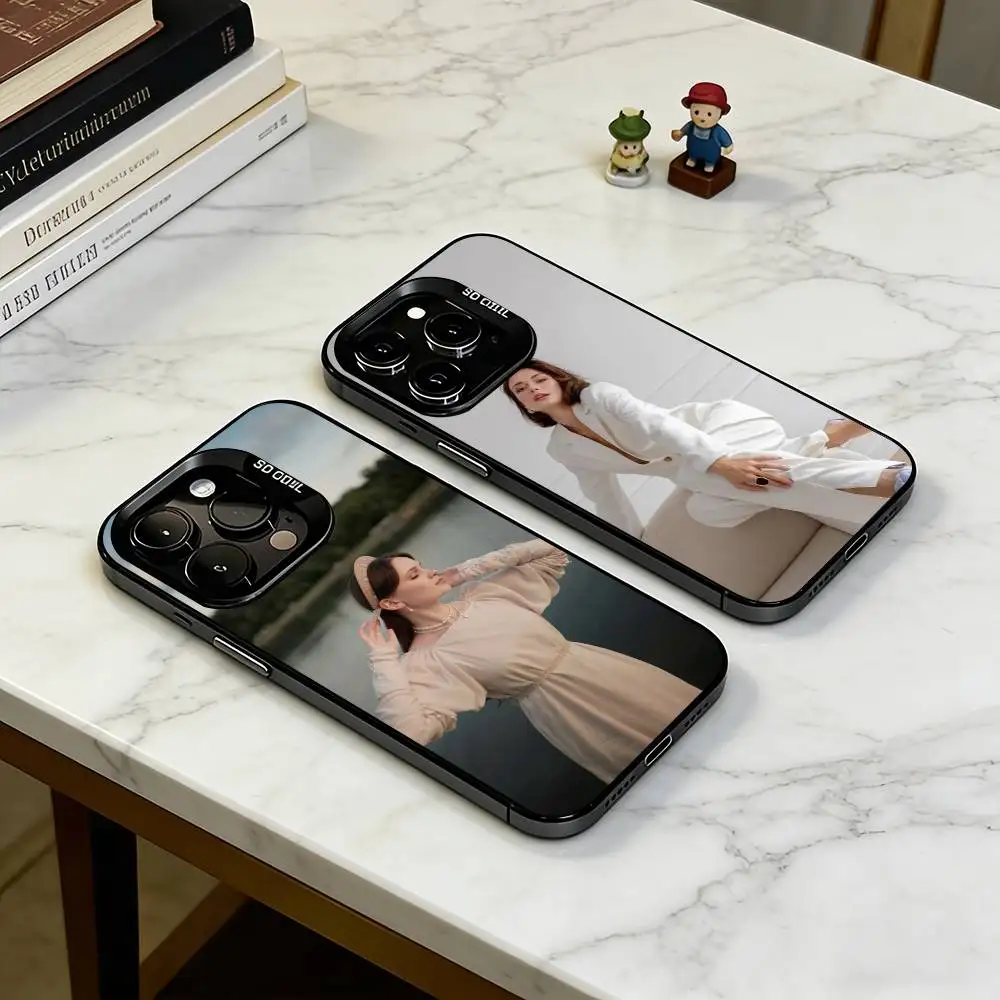 

Marina Aleksandrova Celebrity Phone Case For iPhone 17,16,15,14,13,12,11 Plus,Pro Max,XS,Colorful Silver Phone case Funda Cover