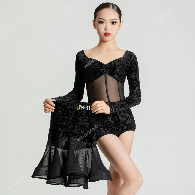 Платье для девушек, латиноамериканских танцев, танго