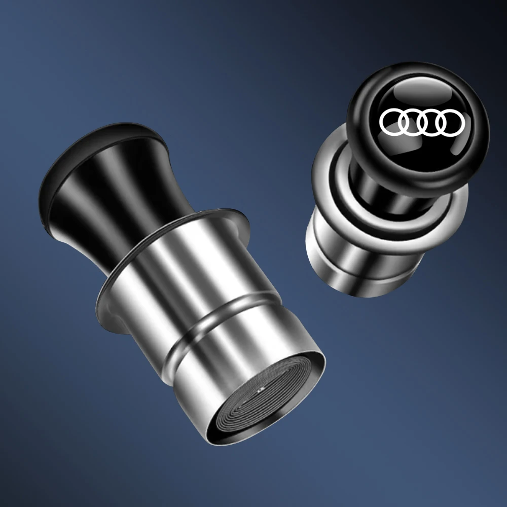 Car Portable Cigarette Lighter Auto Badge Cigar Lighter Adapter Center Cover For Audi A4 B8 A3 8P B6 C7 S6 S5 Q5 C5 A1 Sline RS4