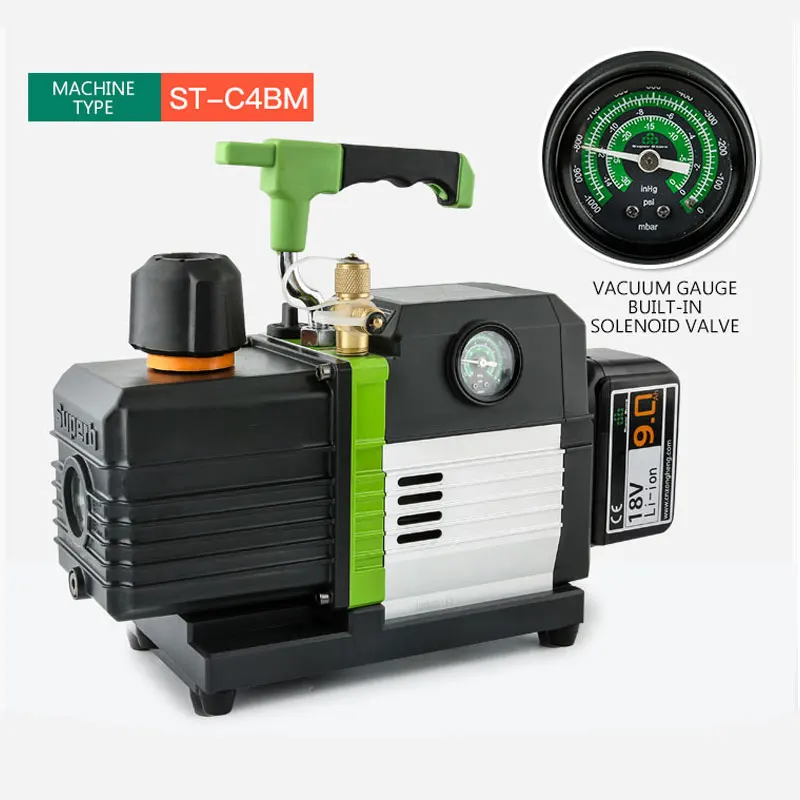 

ST-C4BM Small Intelligent Vacuum Pump 2.5L Tools MINI Bipolar Lithium Battery Brushless Motor Pump R32 Explosion-Proof Electric