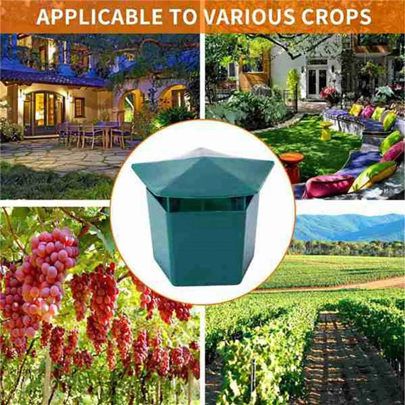 Trampas para caracoles AB11-32X, trampas para caracoles ecológicas para atrapar lesmas, recogedor de caracoles, seguro para niños y mascotas, jardinería