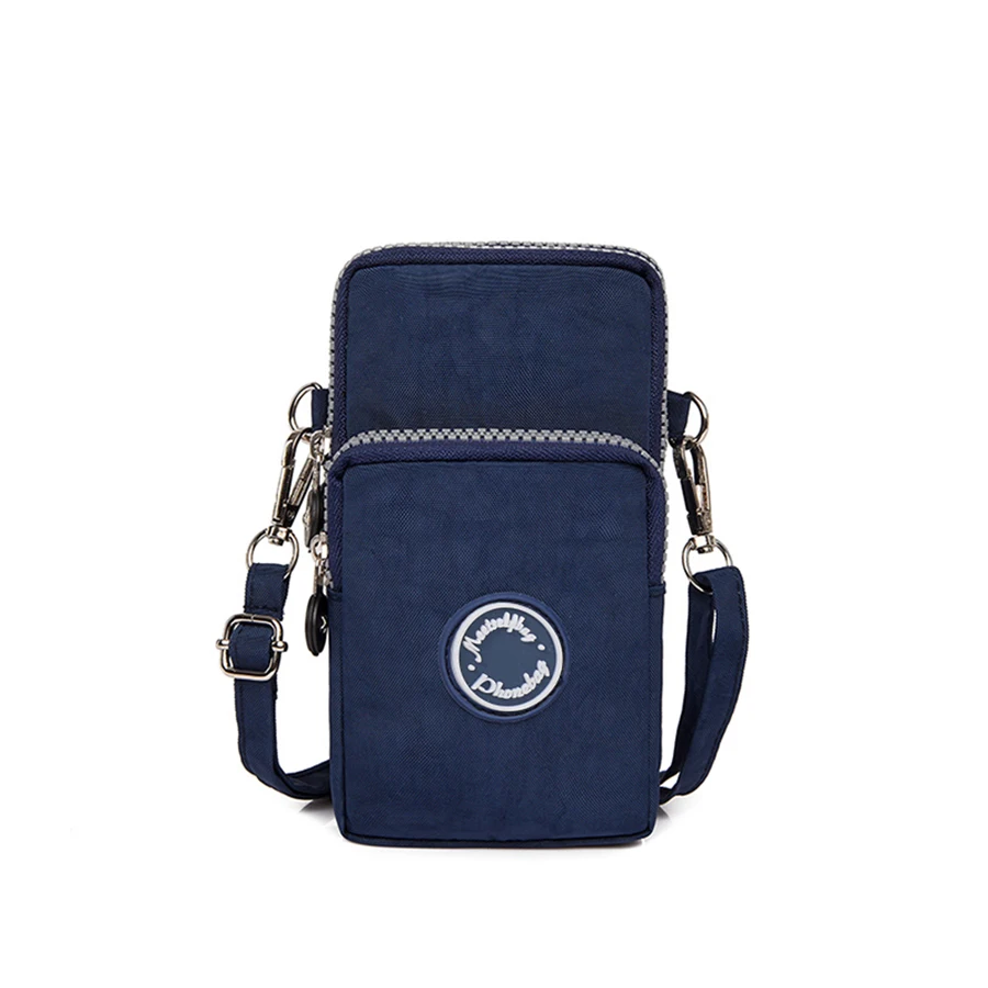 

New men's mobile phone bag, wallet, single-shoulder crossbody bag, multi-functional wrist bag and coin purse