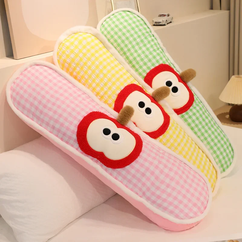 دافئ القطن محشوة متقلب التفاح ألعاب من القطيفة جميل النوم رمي وسادة Kawaii ديكور غرفة نوم الأطفال هدية عيد ميلاد