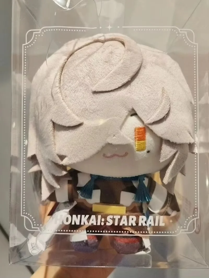 Oryginalna Honkai: Star Rail Q wersja seria lalek Anime figurki peryferyjne 15cm Kawaii pluszowe lalki kolekcja dekoracja prezent