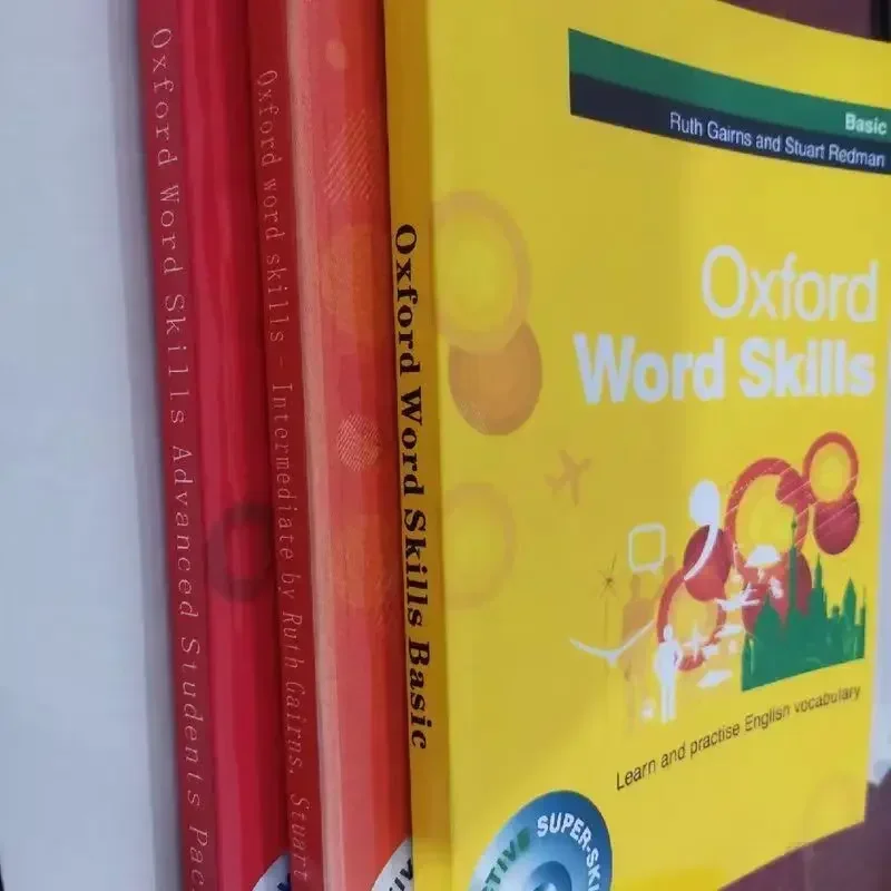 Libro de texto Oxford a todo Color, habilidades de palabras básicas/intermedias/avanzadas, aprender y practicar el idioma inglés, libro de trabajo